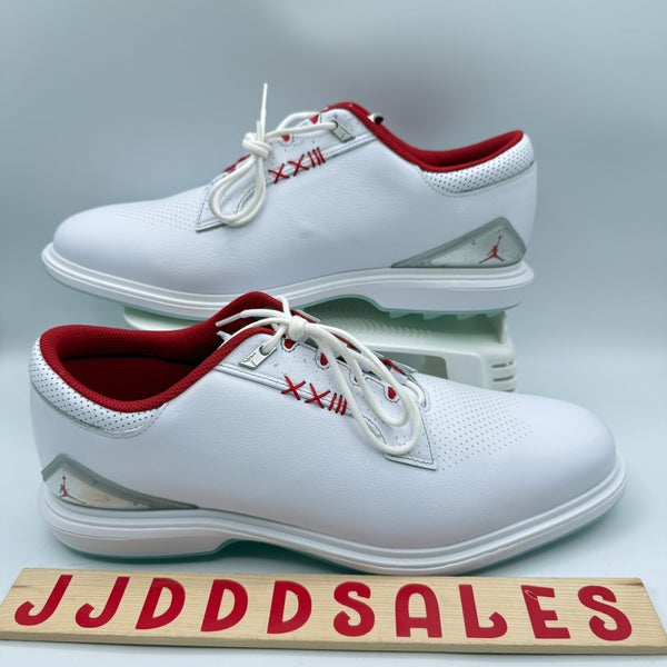 Nike Air Jordan ADG 5 Golf Shoes White Fire Red Silver FQ7874-101 Men’s Sz 12.5


New Without Box