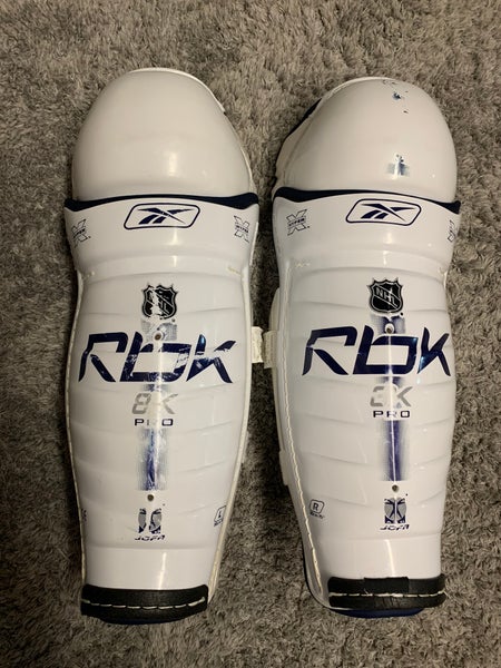 Reebok/RBK/Jofa 8K Pro 15" Pro Stock Hockey Shin Pads Made in Sweden