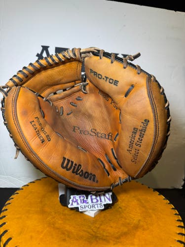 Wilson Pro Staff RH Catcher's Baseball Glove (Used)