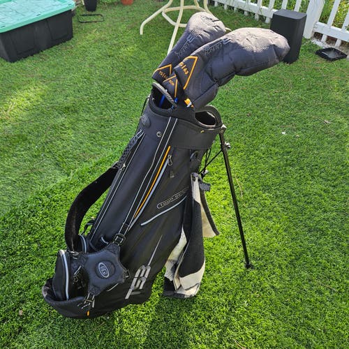 Tour Series TS3 Golf Club Set with Stand Bag – Driver, Woods & Irons