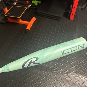 2026 Rawlings Icon Composite USSSA Certified Bat (-5) 26 oz 32" (Used)