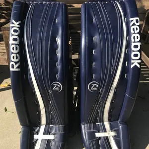 Custom Reebok P4 Pro Goalie Leg Pads (36 + 2) and Gloves