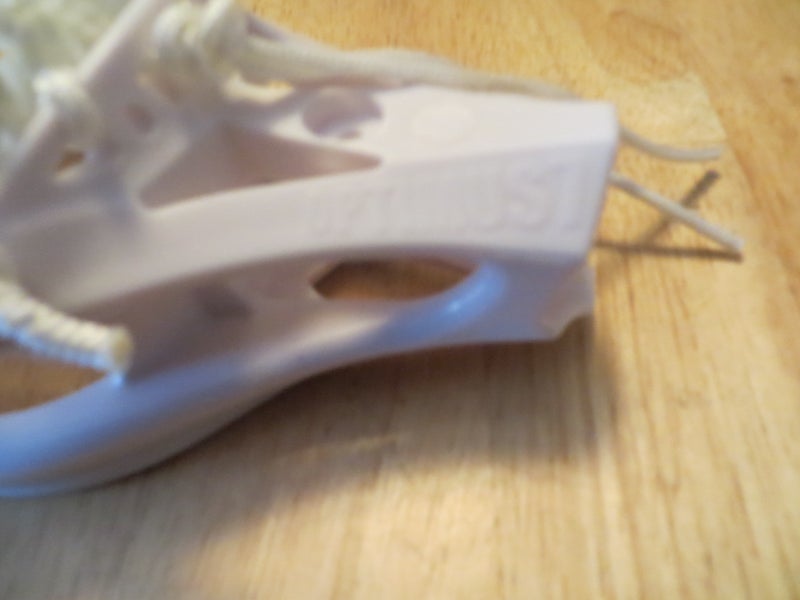 New! Tribe7 Optimus7 Pre-Strung Lacrosse Head - White