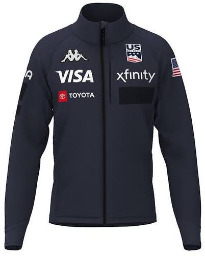 Black Men's Large Jacket US ski team