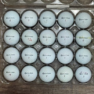 20 TaylorMade Tour Response Golf Balls - 4A Condition
