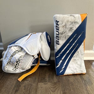 Used  Bauer Full Right Vapor 3X