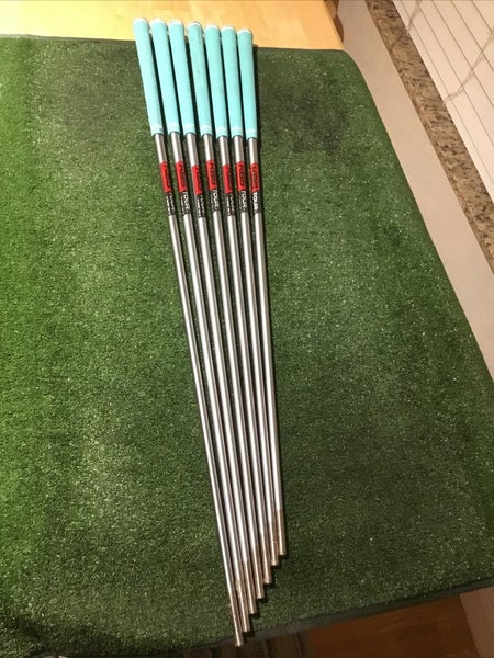 Set Of 7 KBS Tour C-Taper 120g Stiff Steel Irons Shafts (34 1/8-37 1/4)
