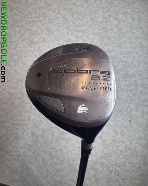 King Cobra Offset SZ Hyper Steel 3 Wood Stiff Flex Graphite Shaft RH