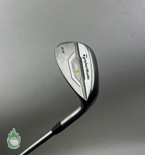 Used RH TaylorMade M1 Sand Wedge 55* XP 95 S300 Stiff Flex Steel Golf Club