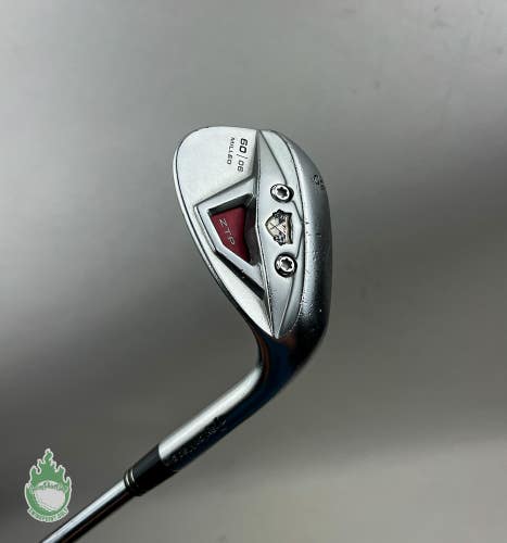 Used Right Handed TaylorMade Milled ZTP 60*-06 Steel Wedge Flex Golf Club