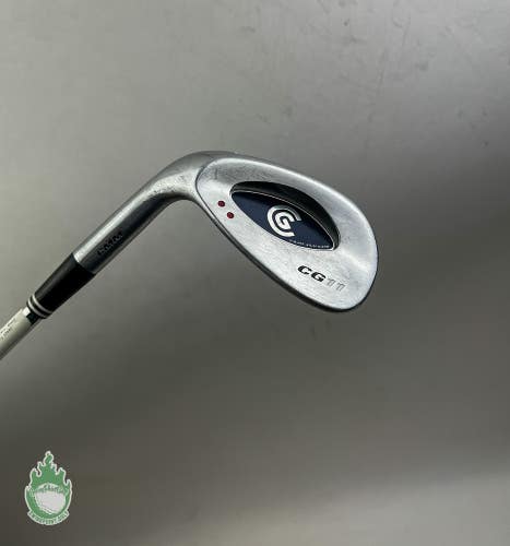 Left Handed Cleveland CG11 CMM 2 Dot Wedge 52* Wedge Flex Steel Golf Club