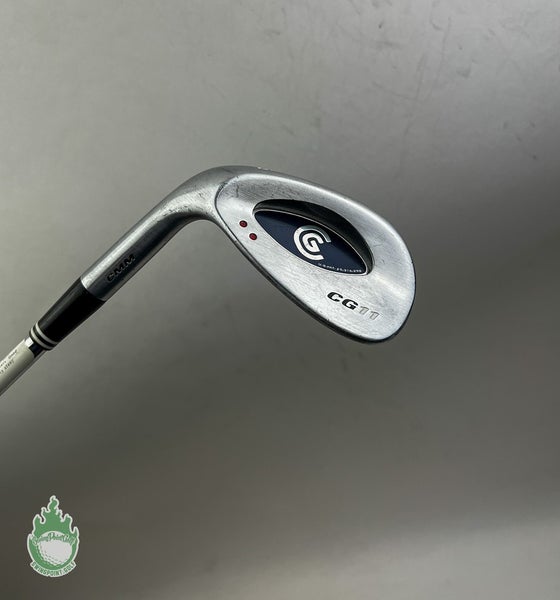 Left Handed Cleveland CG11 CMM 2 Dot Wedge 52* Wedge Flex Steel Golf Club