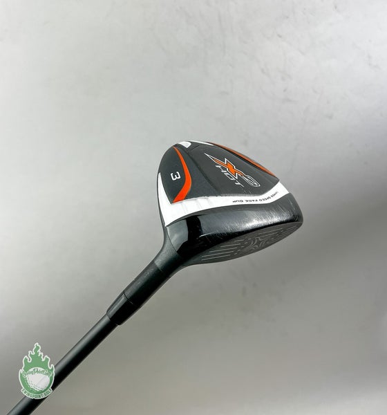 Used RH Callaway X2 Hot Fairway 3 Wood Tour Blue 60g Stiff Graphite Golf Club