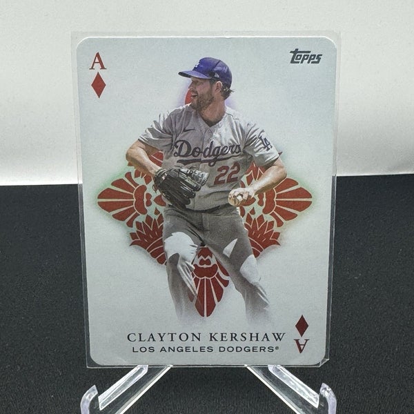 Clayton Kershaw LA Dodgers 2023 Topps Baseball Series 1 All Aces Insert #AA-7
