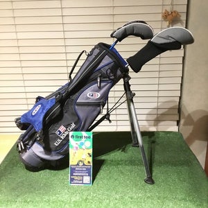 USKG Ultralight WT-25u Juniors Set (FW Driver & 4 Hybrid) UL45 & Stand Bag