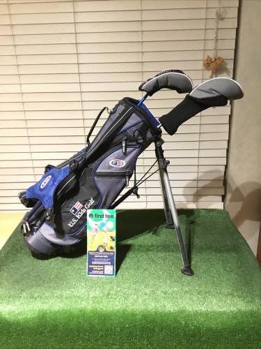 USKG Ultralight WT-25u Juniors Set (FW Driver & 4 Hybrid) UL45 & Stand Bag