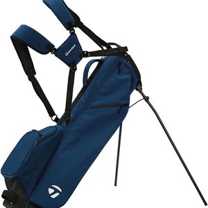 NEW 2024 TaylorMade Flextech Carry Navy 3 Way Stand/Carry Golf Bag
