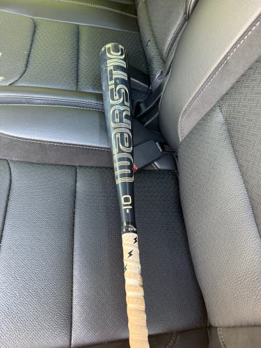 Warstic Bonesaber Alloy USSSA Certified Bat (-10) 18 oz 28" (Used)