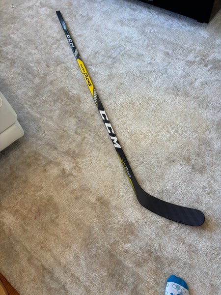 New Senior CCM Super Tacks Left Hand Hockey Stick P14 Pro Stock