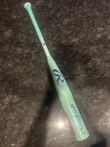 2026 Rawlings Icon Composite USSSA Certified Bat (-5) 27 oz 32" (New)