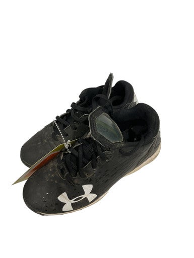 Used Under Armour BB CLEATS BB/SB Cleats Black Youth 13.0 11847-S000029998