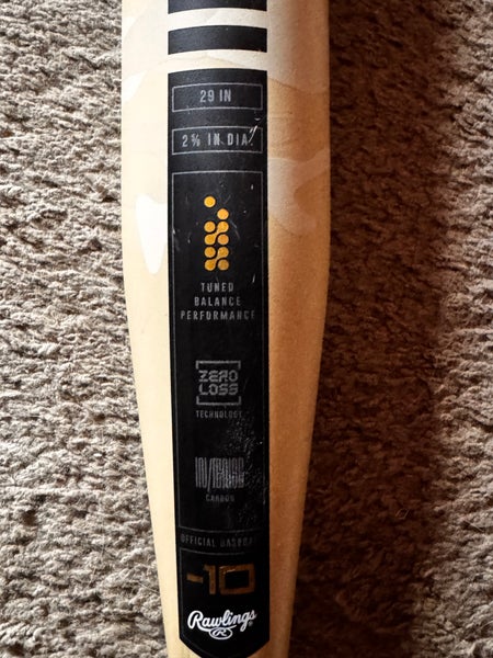 2025 Rawlings Icon Composite USABat Certified Bat (-10) 19 oz 29" (Used)