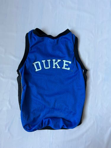 Duke Dog Mesh Basketball Jersey By SportyK9 Blue Devil pullover L
