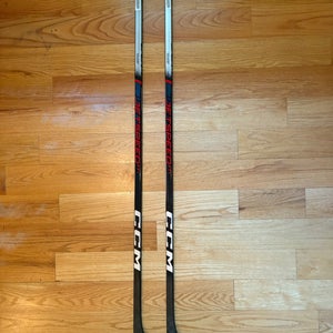 Senior CCM Ft+ Right Handed Hockey Stick P29, 75 flex (New) - 2 pack