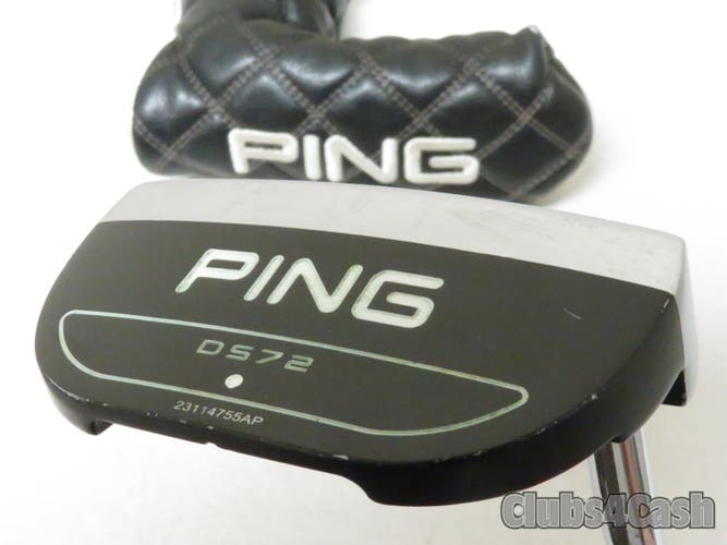 PING 2023 DS72 Putter White Dot 34" +Cover