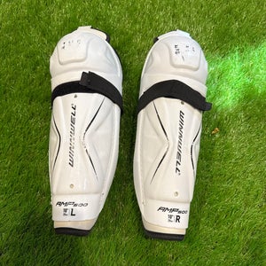 Junior Winnwell AMP 500 10" Shin Pads (Used)