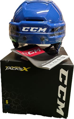 Small CCM Super Tacks X Helmet Pro Stock (New)