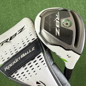 TaylorMade RBZ 4 Hybrid 22 4H Regular Flex 65g Right Handed 40.25