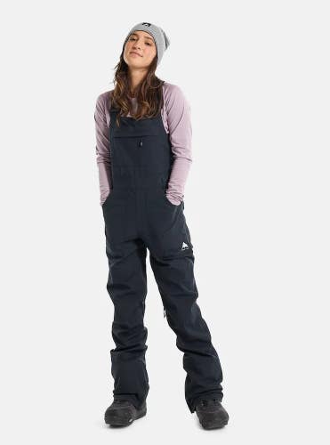 Burton Avalon 2L Stretch Bib Pants Women's Medium Snow Snowboard