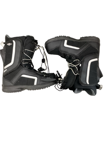 Used Sims SIMS OMEN Mens Snowboard Boots Black Senior 7 11613-S000169435