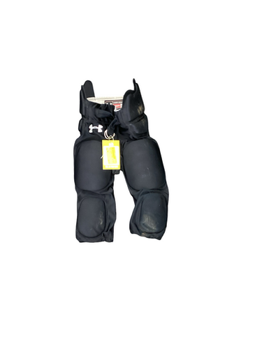 Used Under Armour Youth FB Integrated Pants Black SM 11613-S000169344