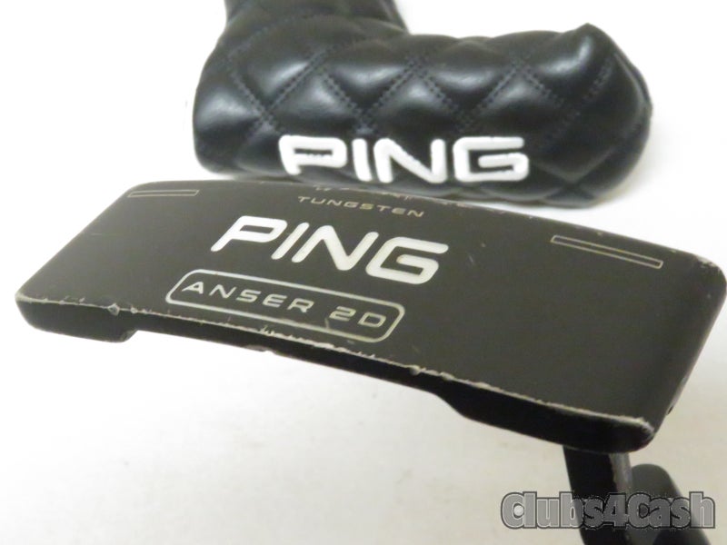 PING Anser 2D Putter Black Dot Graphite 35" +Cover