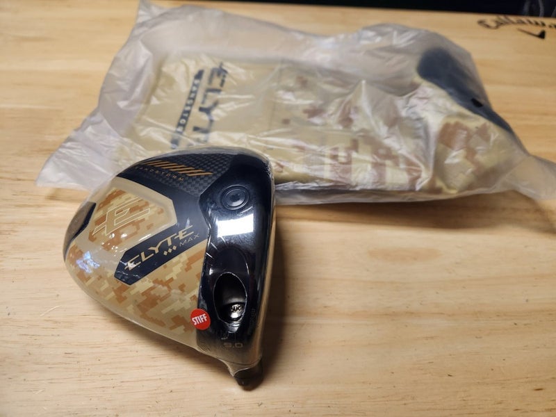 Callaway Elyte Sandstorm Limited Driver Triple Diamond Max 9* Head Only