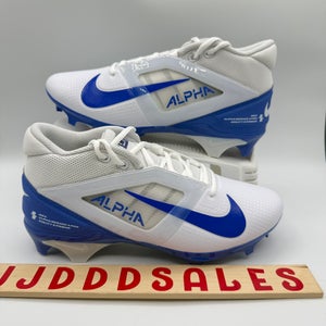 Nike Alpha Menace 4 Pro Football Cleats White Hyper Royal FD7037-103 Men’s 7.5

New Without Box
