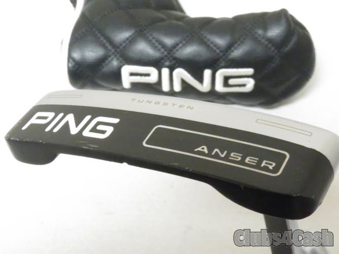 PING 2023 Anser Putter Black Dot Graphite 35" +Cover .... CLEAN