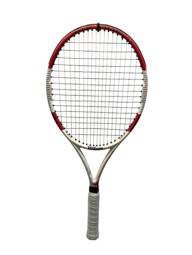 Used Wilson SIX ONE 95 S Adult Tennis Racquet Almond 4 3/8" 11347-S000257161