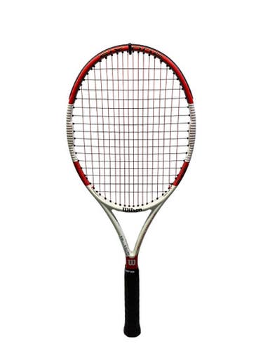Used Wilson SIX ONE 95 S Adult Tennis Racquet Almond 4 3/8" 11347-S000257160