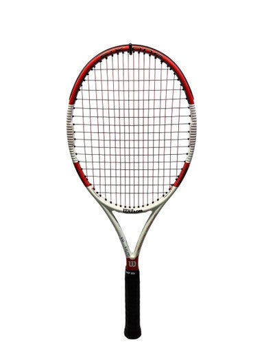 Used Wilson SIX ONE 95 S Adult Tennis Racquet Almond 4 3/8" 11347-S000257160