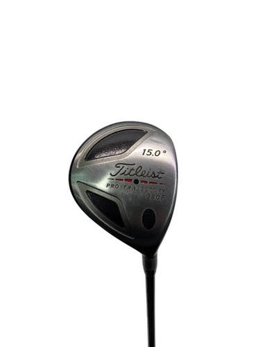 Used Titleist PRO TRAJECTORY 980F 15 DEG Mens Fairway Wood RH 3 Wood 11347-S000257146
