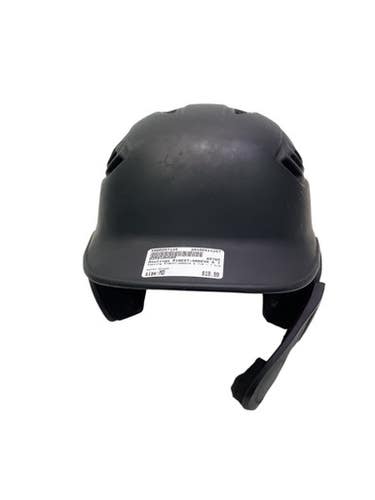 Used Rawlings R16EXT-SRREVA 6 7/8 - 7 5/8 Batting Helmet w/Mask Black MD 11347-S000257134