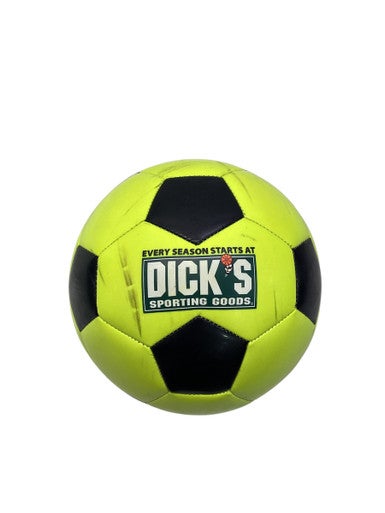 Used DICKS SPORTING GOODS YELLOW SOCCER BALL All Size Soccer Ball Yellow 3 11347-S000257129