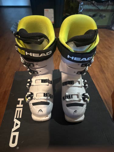 Mondo 22 & 22.5 Kid's HEAD Raptor 70 All Mountain Ski Boots Soft Flex (Used)