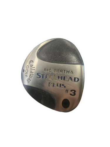 Used Callaway BIG BERTHA STEELHEAD PLUS 3 Mens Fairway Wood RH 3 Wood 11850-S000021401