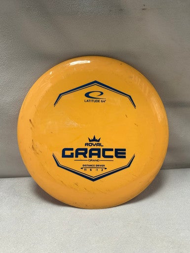Used Latitude 64 ROYAL GRAND GRACE Disc Golf Driver Gold 11490-S000264999