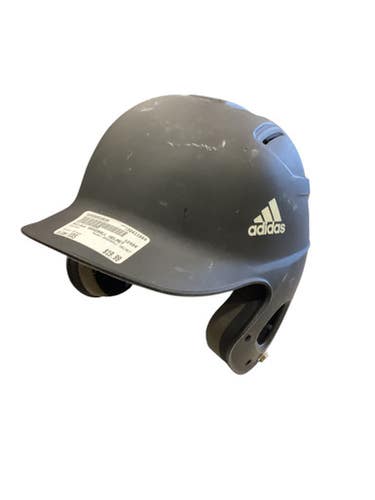 Used Adidas BASEBALL HELMET Batting Helmet No Mask Black XXS 11884-S000053935
