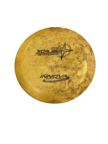 Used Innova STAR XCALIBER Disc Golf Driver Yellow 11884-S000053876